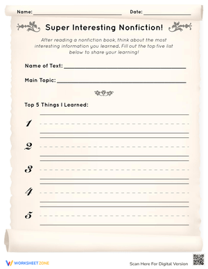 Exploring Nonfiction: Super Interesting Facts