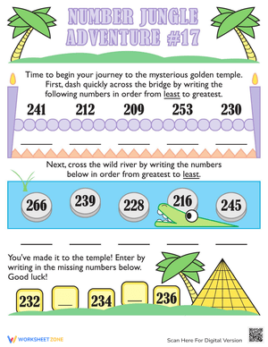 Putting Numbers in Order