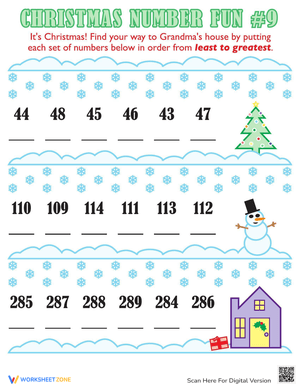 Christmas Numbers: Holiday Fun