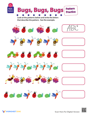 Practice Patterns: Bugs Pattern Recognition
