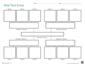 Map Your Essay: Essay Planning Worksheet