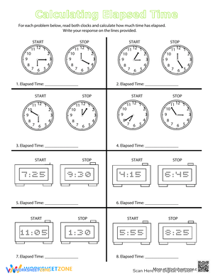 Calculate Elapsed Time