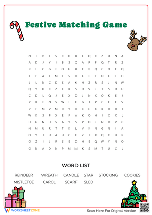 Festive Matching Game