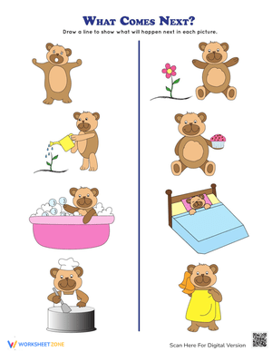 What Comes Next Pattern Worksheet