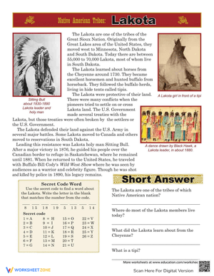 Native Americans: Discover the Lakota Tribe