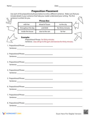 Mastering Preposition Placement