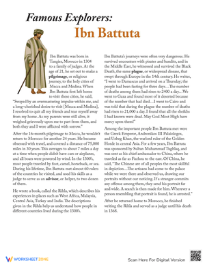 Explore the Journey of Ibn Battuta