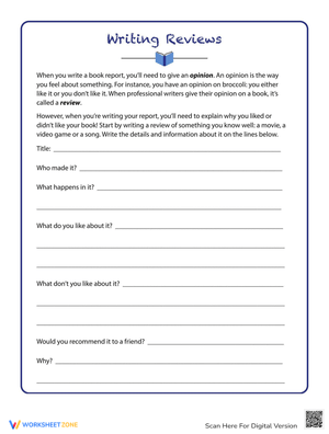 How to Write a Review Guide