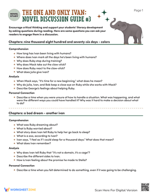 Ivan Discussion Questions: Comprehension & Analysis