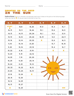 Reveal with a Mystery Picture Graph