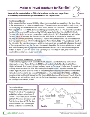 Berlin Travel Brochure Project