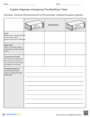 Comparing Two Nonfiction Texts
