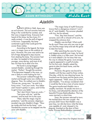 Dive into the Classic Aladdin Story