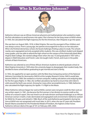 Who Is Katherine Johnson?