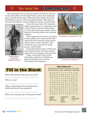 Discover the Native Americans: Comanche