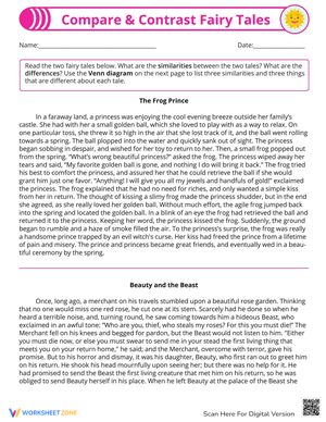 Compare and Contrast: Fairy Tales Analysis