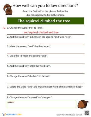 Following Instructions: Improving Comprehension