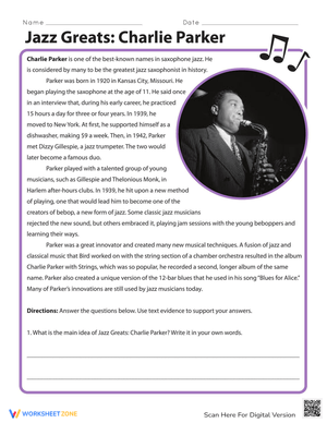 Charlie Parker: A Biography and Musical Impact