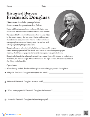 Learn About Frederick Douglass: Historical Heroes