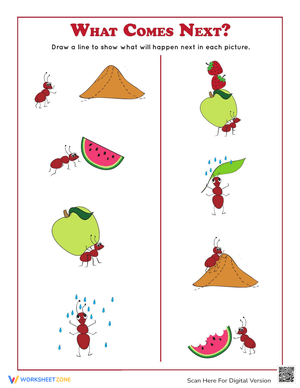 What Comes Next Sequencing Activity