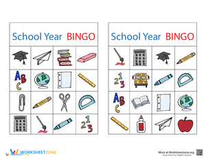 Back to School Bingo Fun!