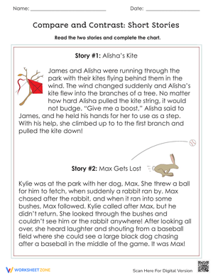 Compare and Contrast Short Stories