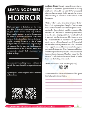 What is Horror?