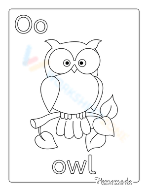 Wise Owl Coloring Sheet for Kids