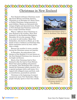 Christmas in New Zealand Facts