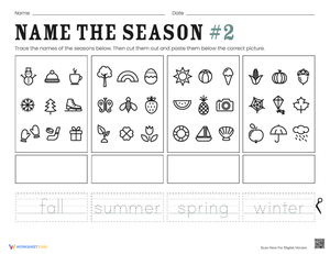 Seasons Learning Activities for Kids 