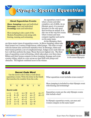 Olympic Equestrian Events