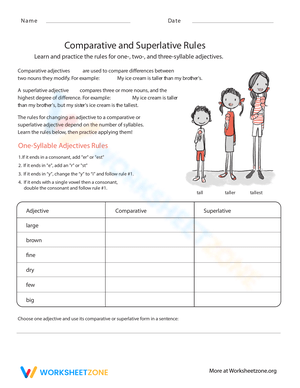 Practice Superlative Adjectives