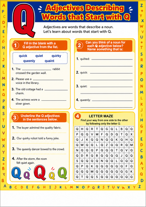 Adjectives Describing Words that Start with Q