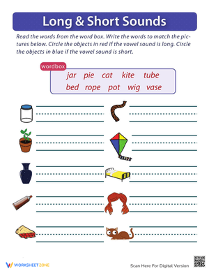 Long and Short Sounds