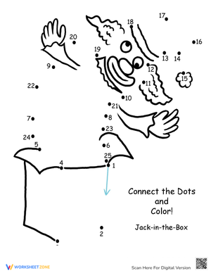 Connect the Dots: Jack-Themed Activity