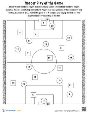 World Cup Counting Activity