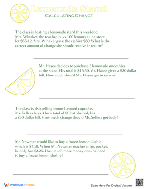 Coin Challenge: Money Word Problems