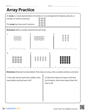 Enhance Multiplication with Array Practice