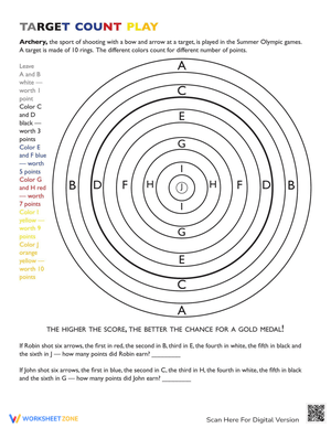 Archery Math Fun: Practice Game