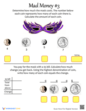 Calculate the Change Practice