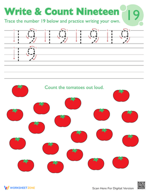 Trace Number 19 Practice