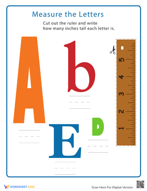 Measure ABCs: Alphabet Measurement