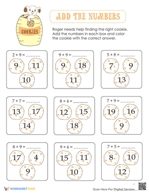 Add the Numbers: Helping Roger