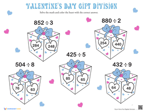 Valentine Division Practice