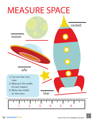 Measure Length & Width Worksheet