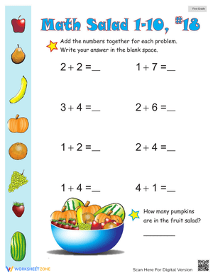 Math Salad 18: Comprehensive Math Practice