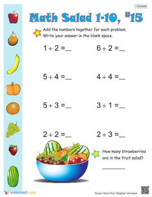 Math Salad 15 Mix Math Problems