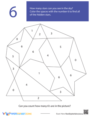 Color the Hidden Picture Worksheet