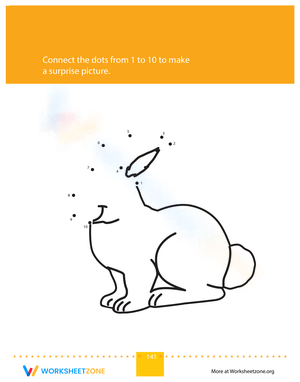 Rabbit Connect the Dots: Number Fun