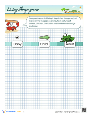 Living Things Grow: Life Phases